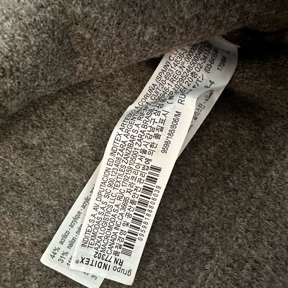 NWOT ZARA Knit Oversized Hoodie Sweater - Picture 8 of 13
